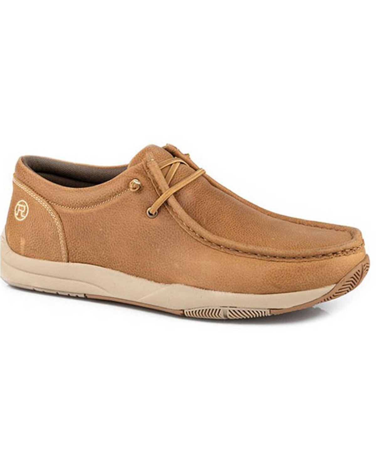 Image #1 - Roper Men's Clearcut Casual Shoes - Moc Toe, Tan, hi-res