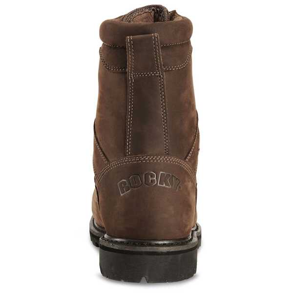 Image #7 - Rocky 8" Ranger Insulated Gore-Tex Work Boots - Steel Toe, Brown, hi-res