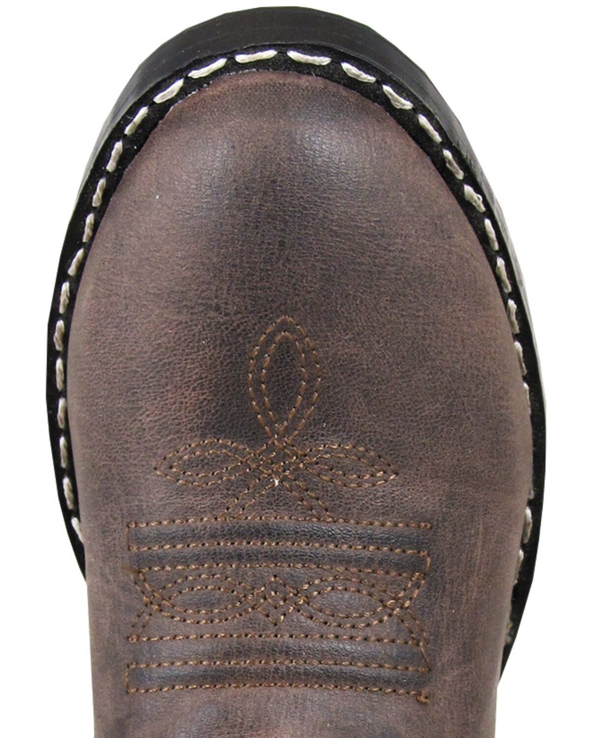 Image #2 - Smoky Mountain Toddler Boys' Monterey Western Boots - Round Toe, Brown, hi-res