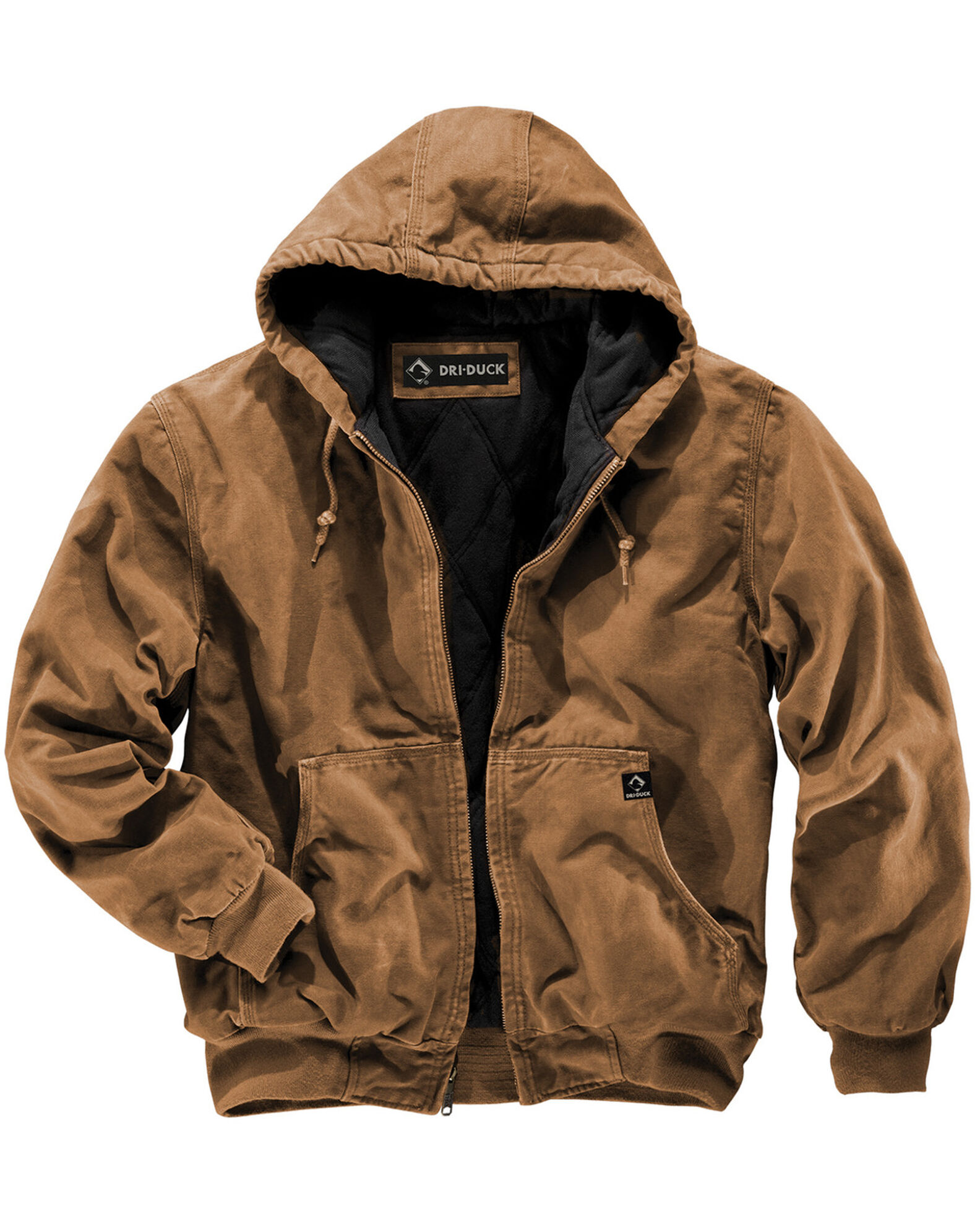 Dri Men's Cheyenne Hooded Work Jacket Big Sizes - 4XL) - Country