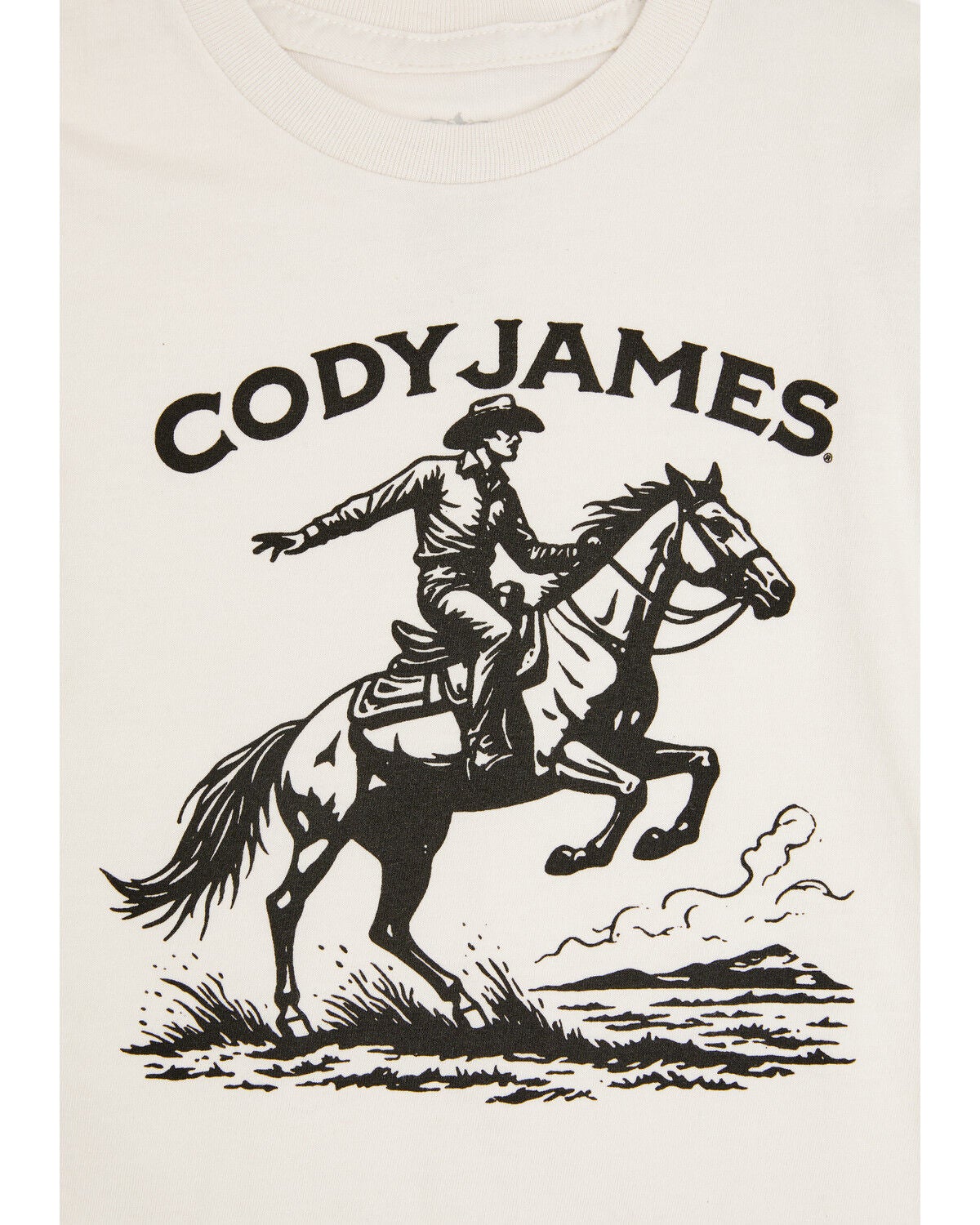 Image #2 - Cody James Toddler Boys' Only Rider Short Sleeve Graphic T-Shirt, Cream, hi-res