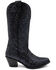 Image #2 - Ferrini Women's Dazzle Western Boots - Pointed Toe , Black, hi-res