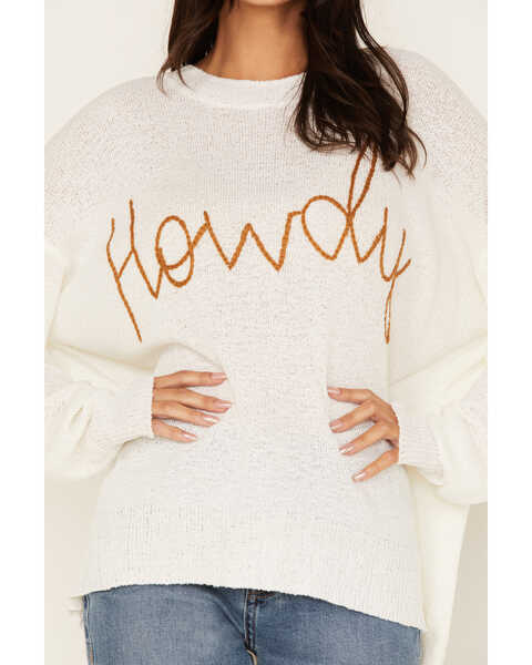 Show Me Your Mumu Women's Howdy Woodsy Sweater, Ivory, hi-res