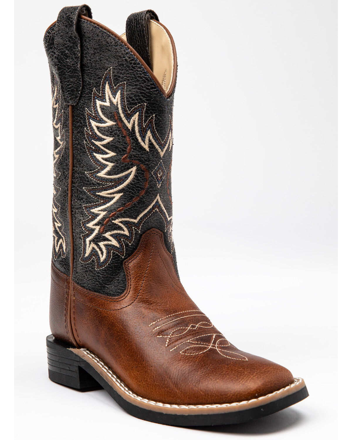 boys leather cowboy boots