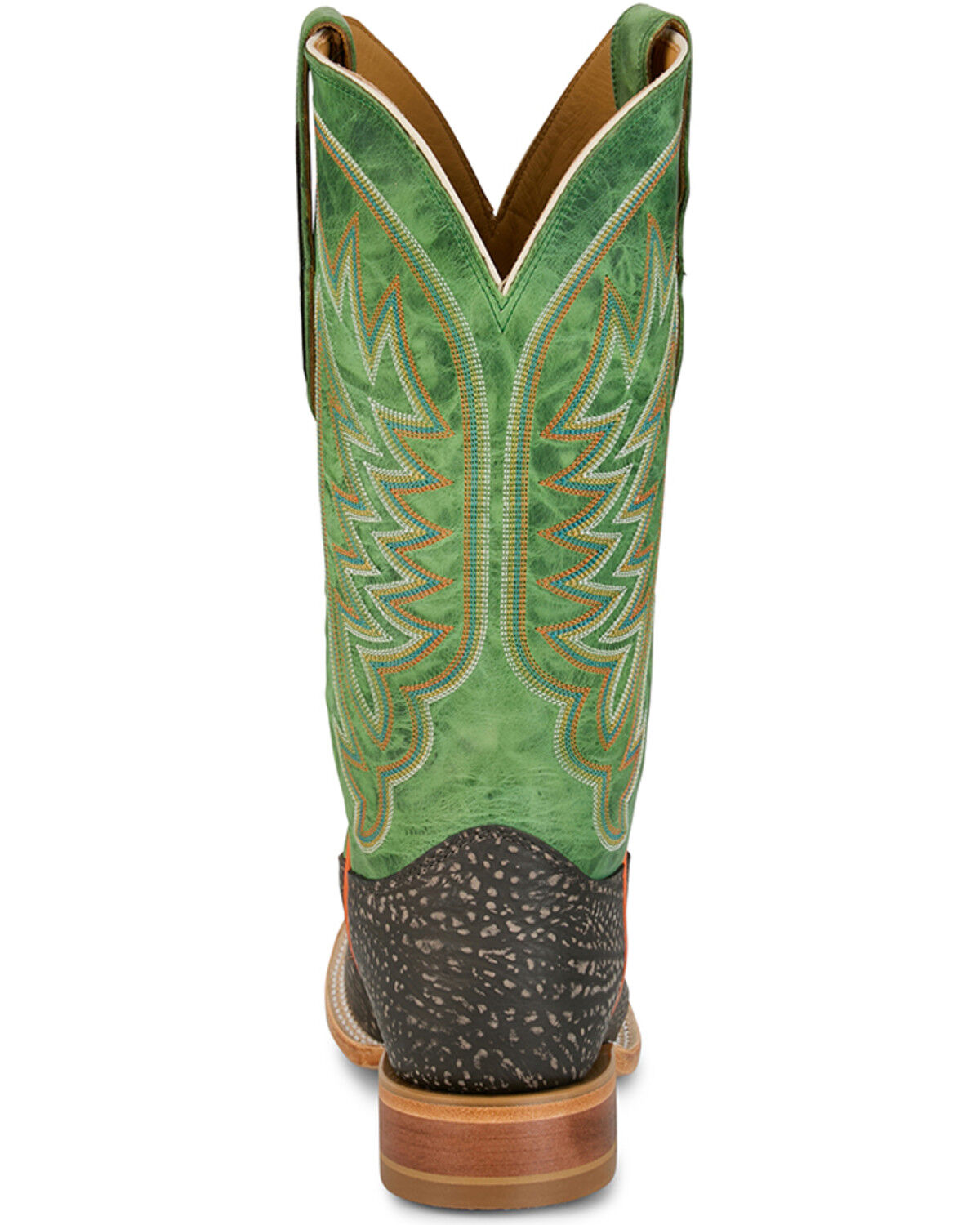 Image #5 - Justin Men's Cowman Western Boots - Broad Square Toe, Brown, hi-res