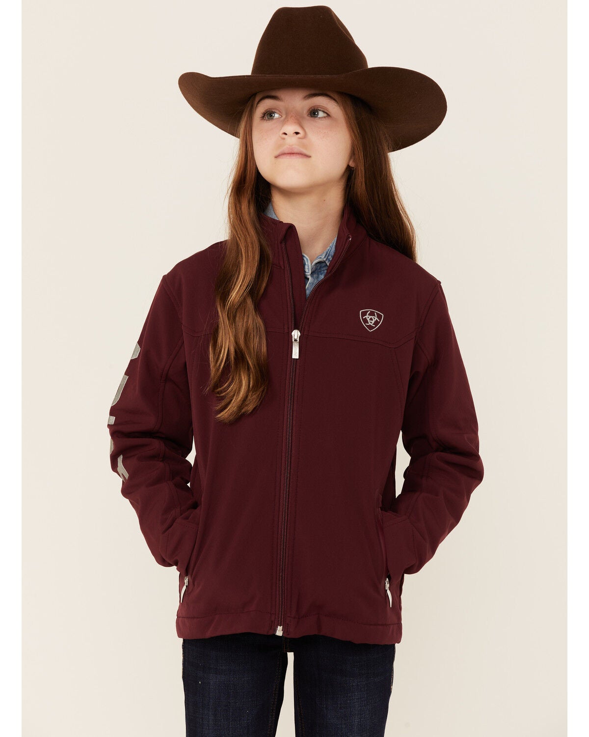 ariat team logo softshell jacket