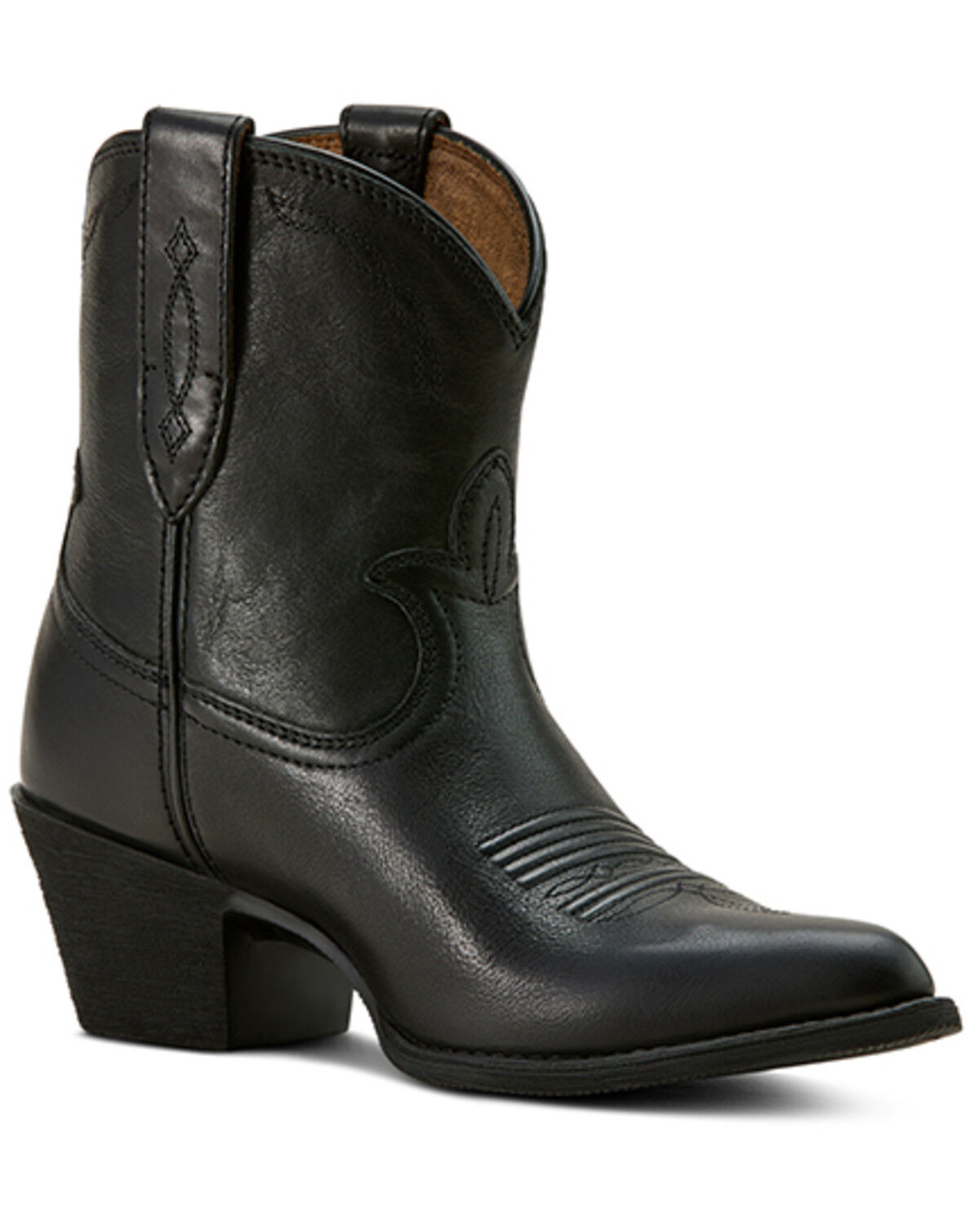 Image #1 - Ariat Women's Maggie Ankle Booties - Round Toe, Black, hi-res