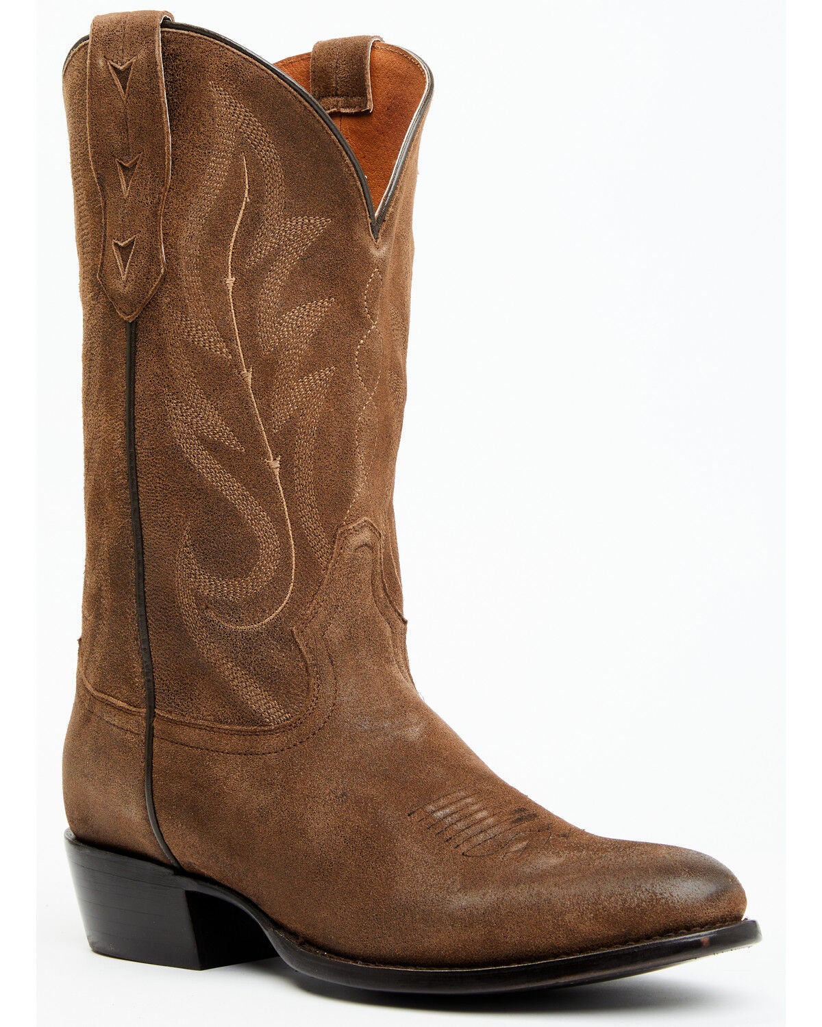 Cody James Men's Brady Roughout Western Boots - Round Toe, Brown, hi-res
