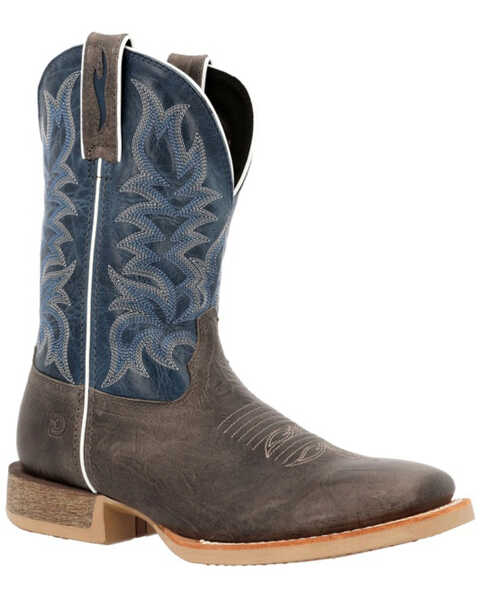 Image #1 - Durango Men's Rebel Pro Performance Western Boots - Broad Square Toe , Grey, hi-res