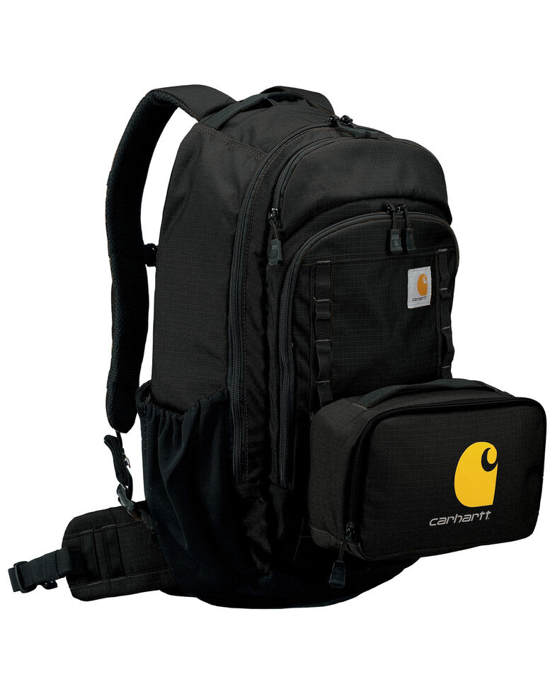 Carhartt Large Backpack Cooler, Black, hi-res