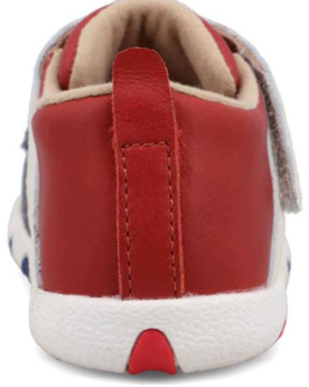 Image #5 - Twisted X Toddler Boys' Patriotic Driving Mocs, Multi, hi-res