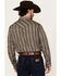 Image #4 - Cody James Men's Bartlett Geo Striped Long Sleeve Snap Western Shirt, Black, hi-res