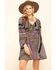 Band of the Free Women's Multi Patchwork Tie Front Dress , Multi, hi-res