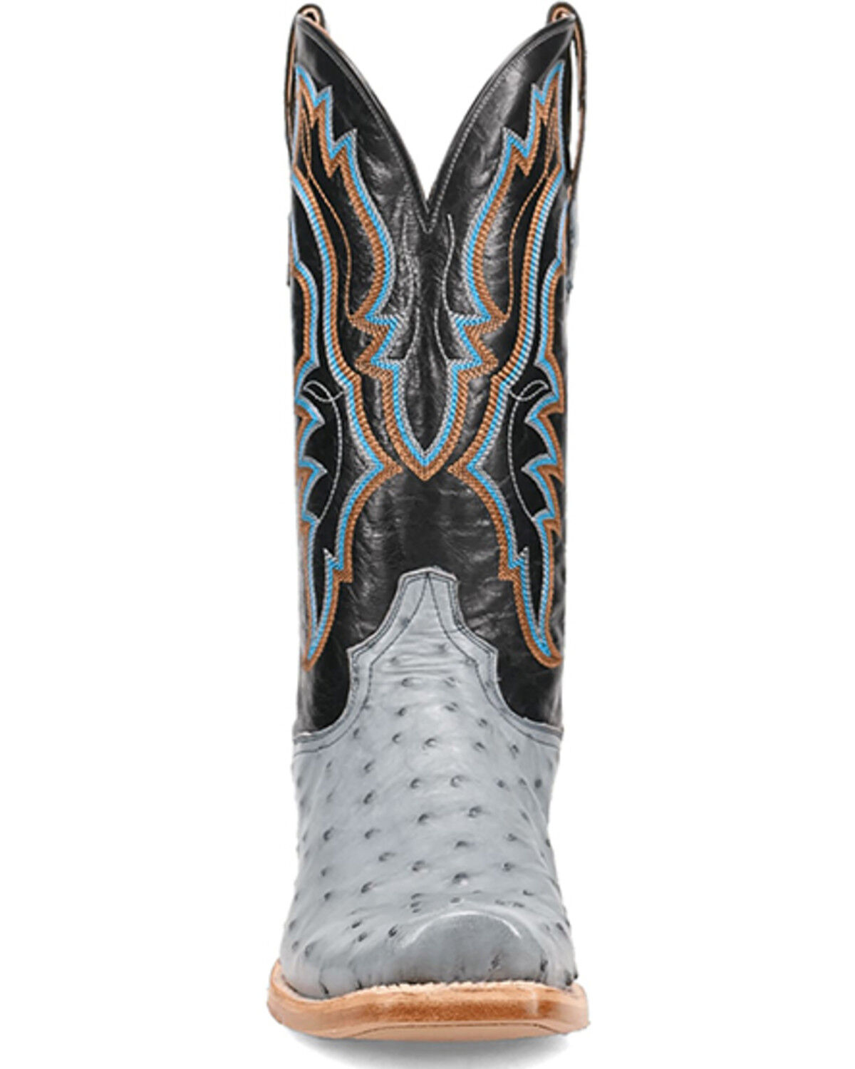 Image #4 - Dan Post Men's Brady Exotic Ostrich Western Boots - Square Toe, , hi-res