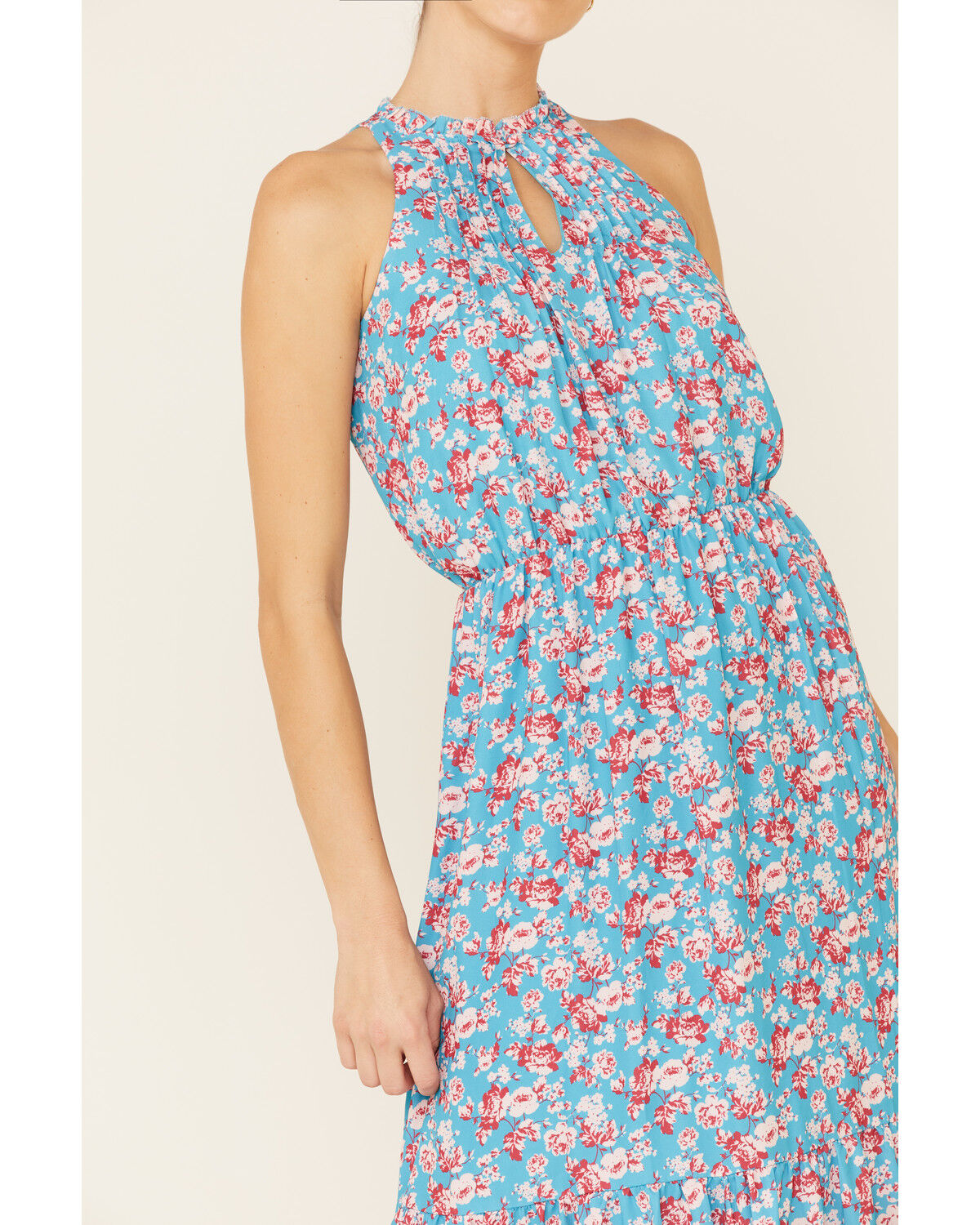 Image #5 - Stetson Women's Floral Prairie Sleeveless Midi Dress, Multi, hi-res