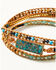 Image #2 - Shyanne Women's Golden Hour Turquoise Multi-Strand Bracelet, Turquoise, hi-res