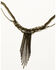 Image #1 - Wonderwest Women's Fringe Statement Necklace, Pewter, hi-res