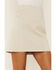 Very J Women's Croc Print Faux Leather Mini Skirt, Beige/khaki, hi-res
