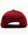 Image #3 - Cody James Men's American Flag Ball Cap, Dark Red, hi-res