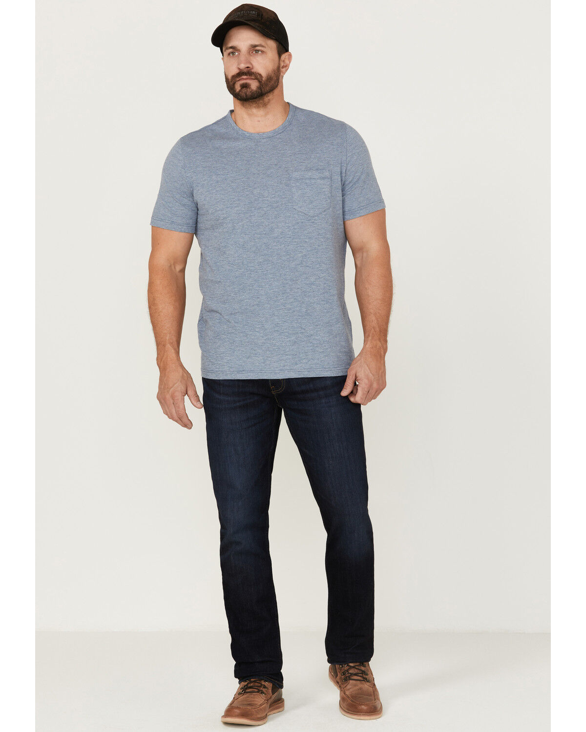 Image #2 - Flag & Anthem Men's Biscoe Stripe Pocket T-Shirt, Blue, hi-res