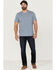 Image #2 - Flag & Anthem Men's Biscoe Stripe Pocket T-Shirt, Blue, hi-res
