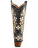 Circle G Floral Embroidered Cowgirl Boots - Snip Toe, Black, hi-res