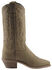 Image #2 - Abilene Women's Oiled Cowhide Western Boots - Pointed Toe, Brown, hi-res