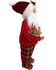 Image #2 - Santa's Workshop 15" Christmas Calories Don't Count Santa Figurine, Red, hi-res