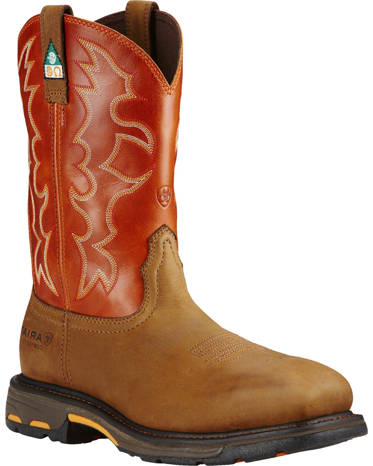 ariat workhog waterproof snake work boots