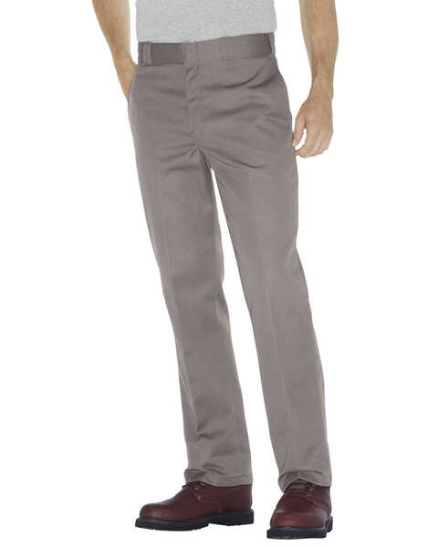 Image #2 - Dickies Men's Original 874® Work Pants, Silver, hi-res