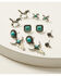 Image #1 - Shyanne Women's Wild West Earring Set - 5 Piece, Turquoise, hi-res