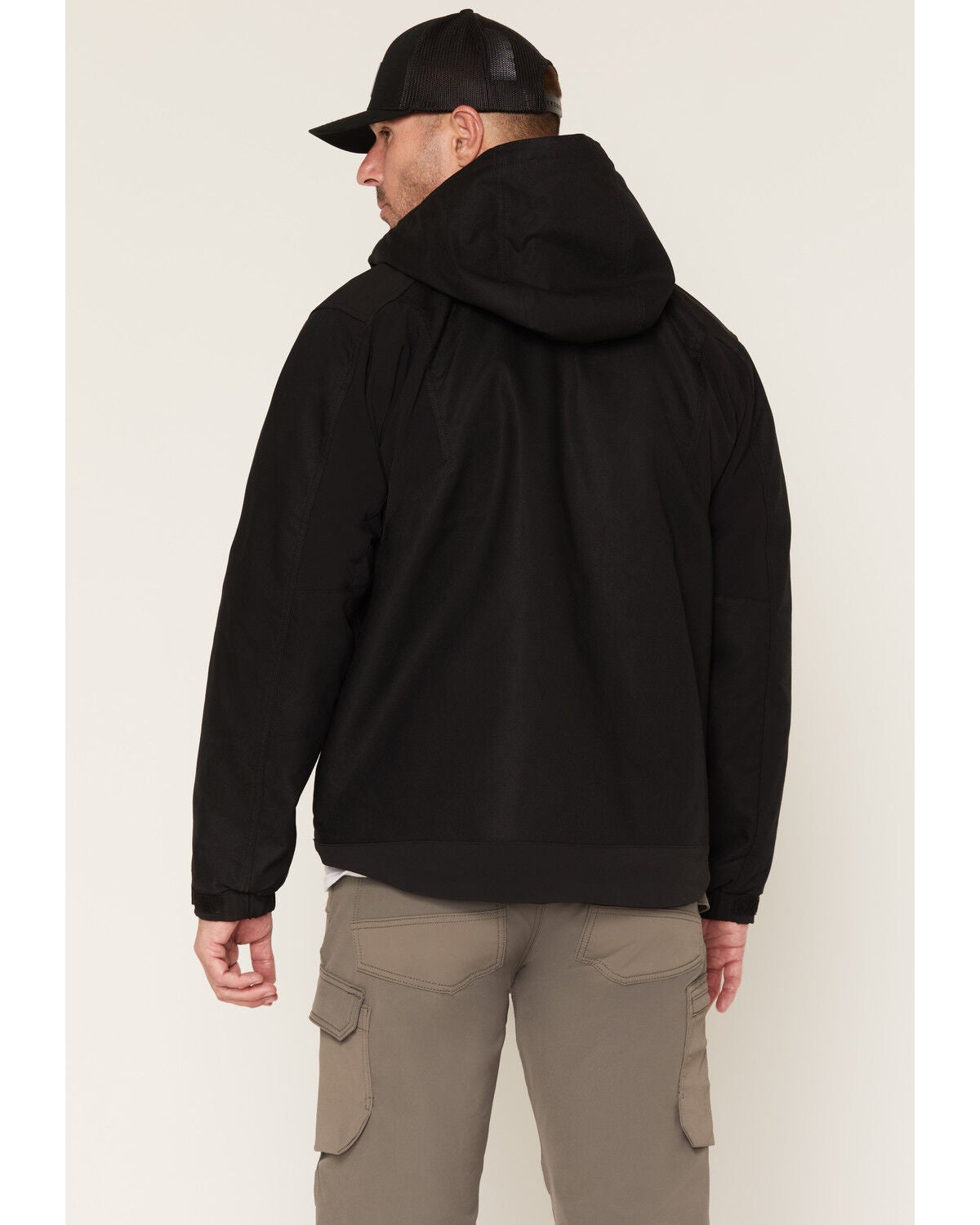 Image #4 - Carhartt Men's Steel Braddock Jacket, Black, hi-res