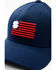 Image #2 - Black Clover Men's Snapback Patch Ball Cap, Navy, hi-res