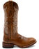 Image #2 - Ferrini Women's Mae Tall Western Boots - Square Toe, Brown, hi-res