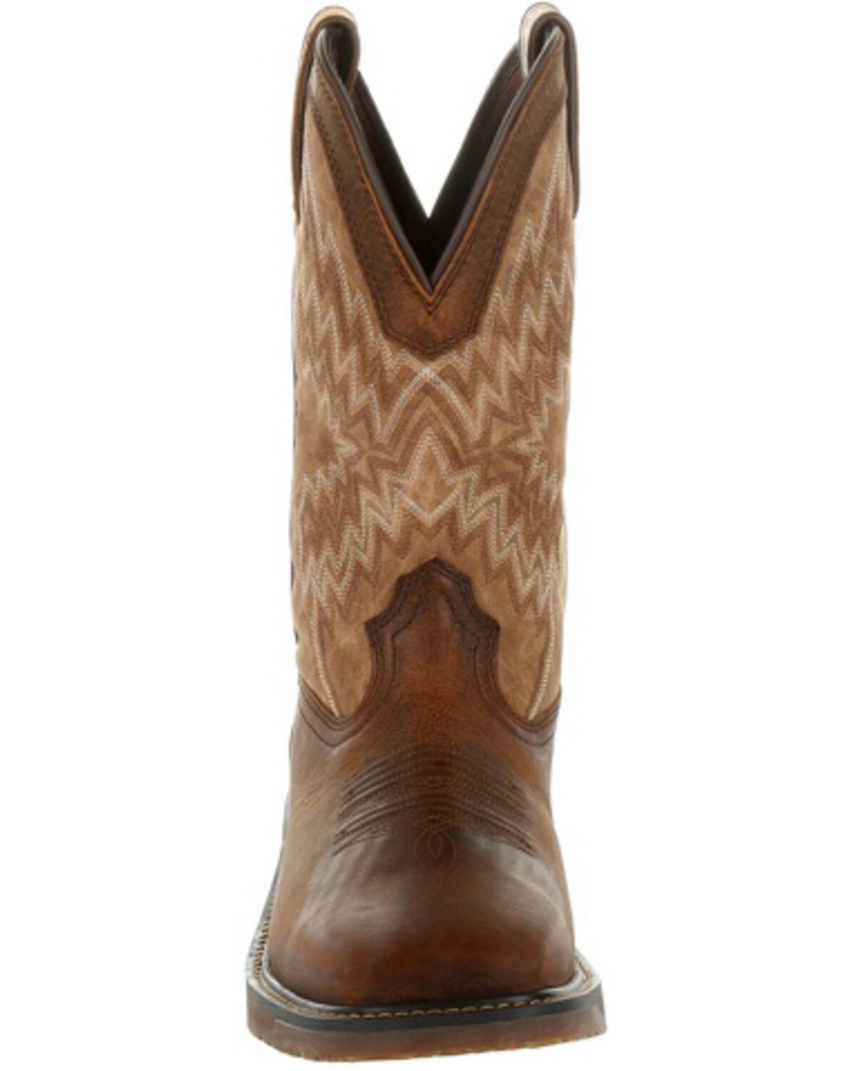Image #5 - Durango Men's WorkHorse Western Work Boot - Steel Toe, , hi-res