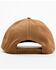 Image #3 - Hawx Men's Embossed Logo Solid Ball Cap, Pecan, hi-res