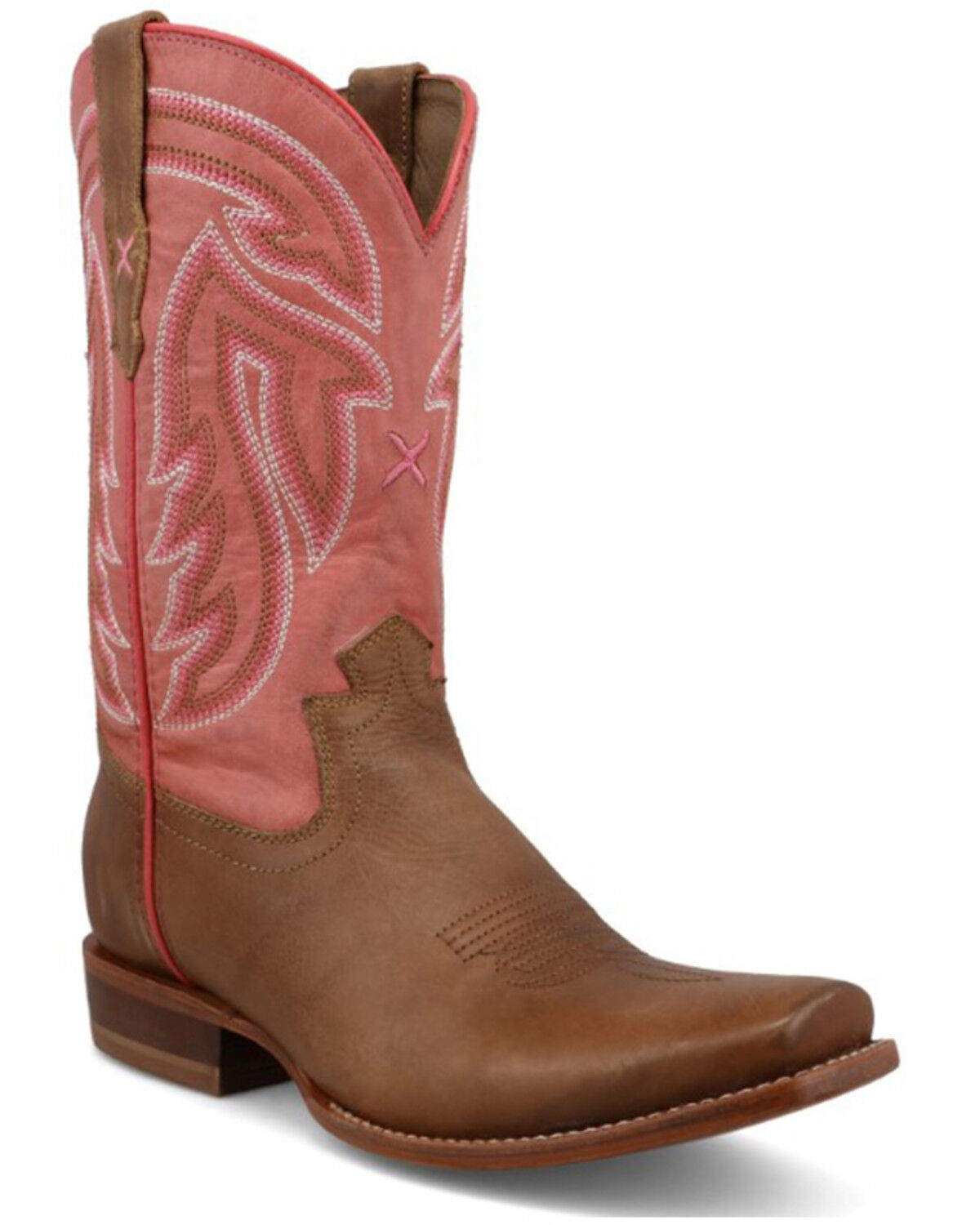 Image #1 - Twisted X Women's 11" Rancher Western Boots - Square Toe, Tan, hi-res