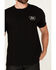 Image #4 - Brixton Men's Linwood Logo Short Sleeve Graphic T-Shirt, Black, hi-res
