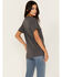 Image #4 - Kerusso Women's Psalm 71 Logo Graphic Tee, Charcoal, hi-res