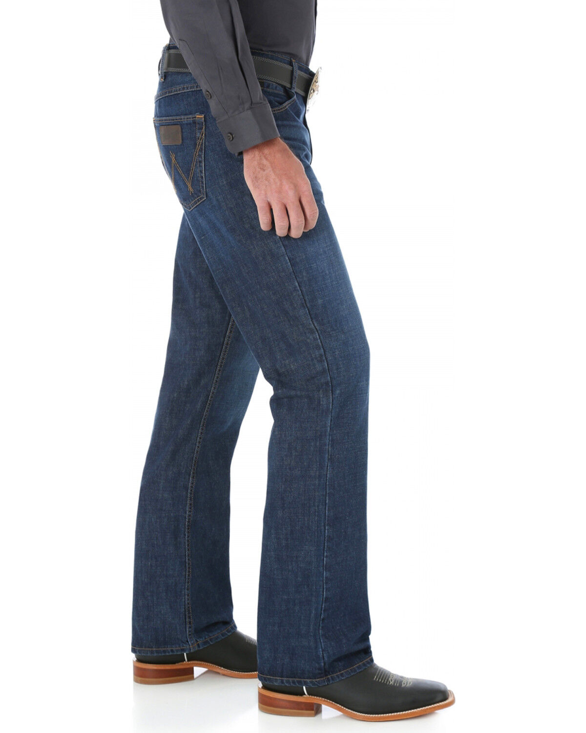 Image #2 - Wrangler 20X Dillon Straight Leg Jeans - Slim Fit - Big and Tall, Denim, hi-res