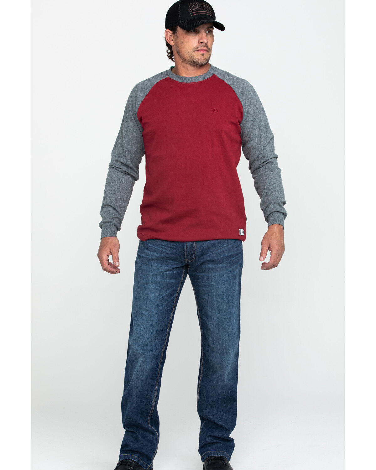 Image #6 - Wolverine Men's FR Dark Stretch Work Jeans, Dark Blue, hi-res