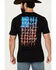 Image #1 - Howitzer Men's Allegiance Short Sleeve Graphic T-Shirt, Black, hi-res