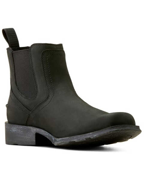 Image #1 - Ariat Men's Midtown Rambler Chelsea Boots - Square Toe , Black, hi-res