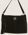 Image #2 - Avondayle Women's Suede Bucket Bag, Black, hi-res