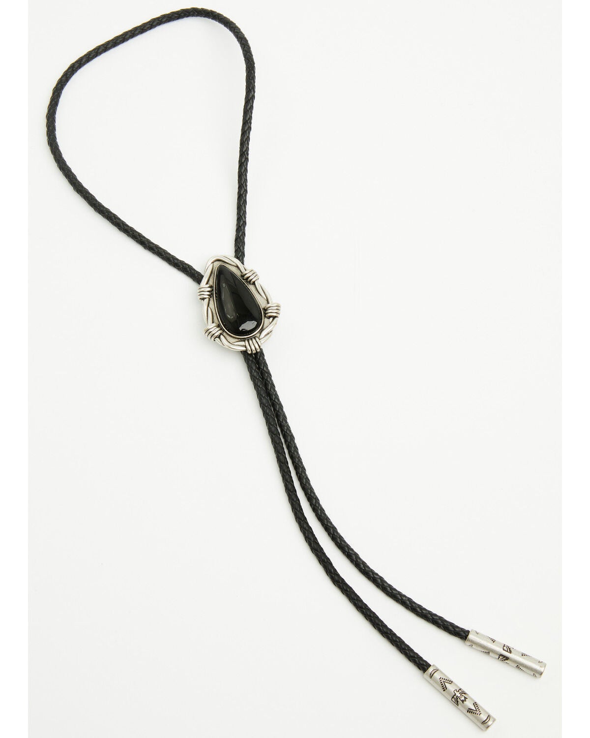 Image #2 - Idyllwind Women's Truett Black Agate Bolo Tie, Black, hi-res