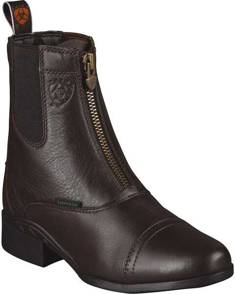 Ariat Heritage Breeze Paddock Riding Boots - Round Toe, Brown, hi-res