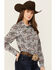 Image #2 - Cinch Women's Paisley Print Long Sleeve Button-Down Western Core Shirt , Multi, hi-res