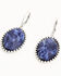 Image #1 - Lainey Wilson Women's Stone Drop Earrings, Silver, hi-res