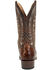 Image #5 - Durango Men's Exotic Full-Quill Ostrich Western Boots - Round Toe, Brown, hi-res