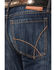 Wrangler 20X Men's No. 42 Dark Wash Slim Bootcut Jeans, Denim, hi-res